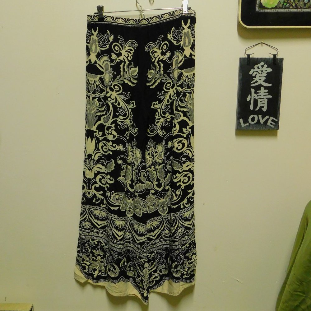 Flying Tomato Soft Wide Leg Boho Palazzo Pants - Picture 3 of 7
